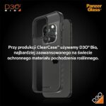 PanzerGlass ClearCase iPhone 15 Pro Max6.7" D3O 2xMilitary grade  black 1179 - imagine 8