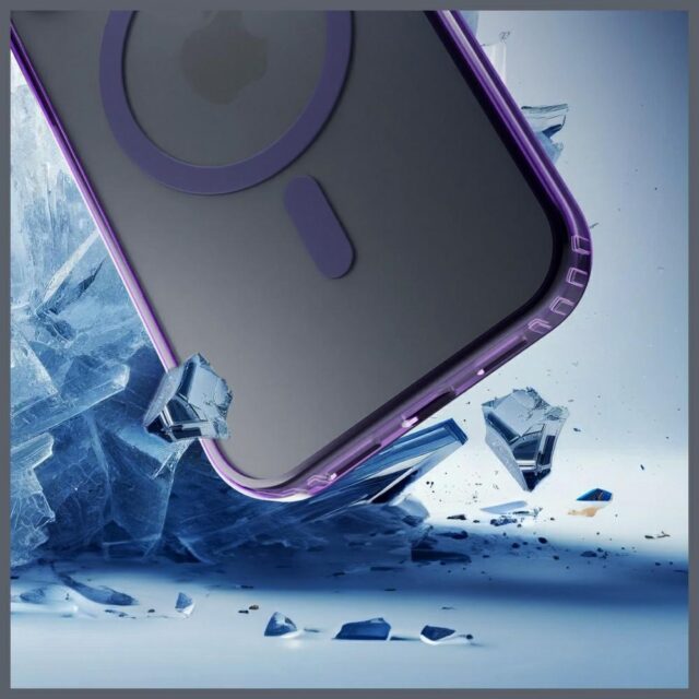 Etui 3MK Frosty MagCase do Apple iPhone   17 fioletowy - imagine 8
