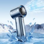 Handheld Fan AWEI F38 MINI Blue - imagine 4