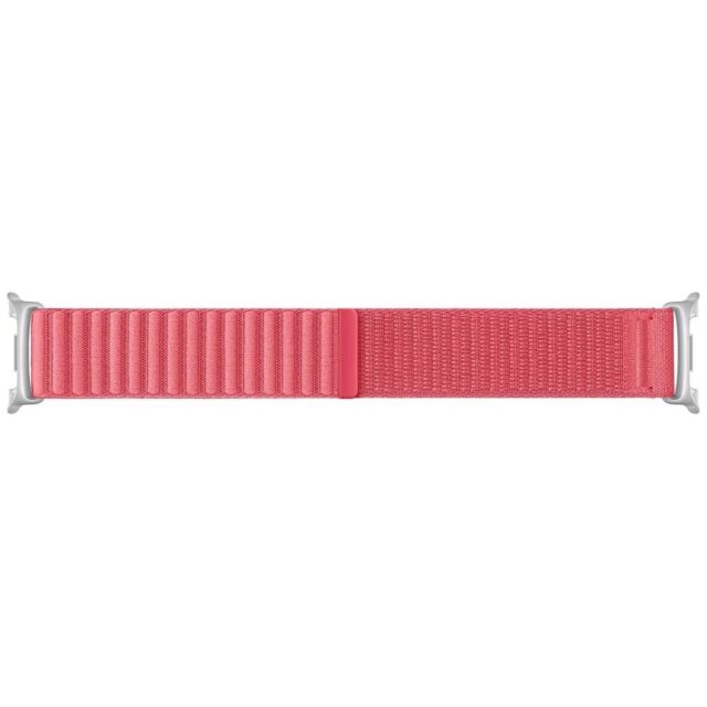 Band Samsung Fabric for Galaxy Watch8 / Watch8 Classic (M/L) coralred - imagine 2