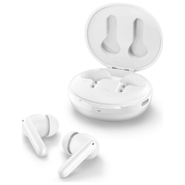 TWS Headphones Spigen SA2400 ANC white - imagine 3