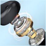 AWEI PC-7T USB-C 1.2m stereo headphones black - imagine 5