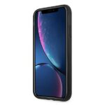 Guess GUHCI61PU4GHBK iPhone Xr grey hardcase 4G Triangle Collection - imagine 5