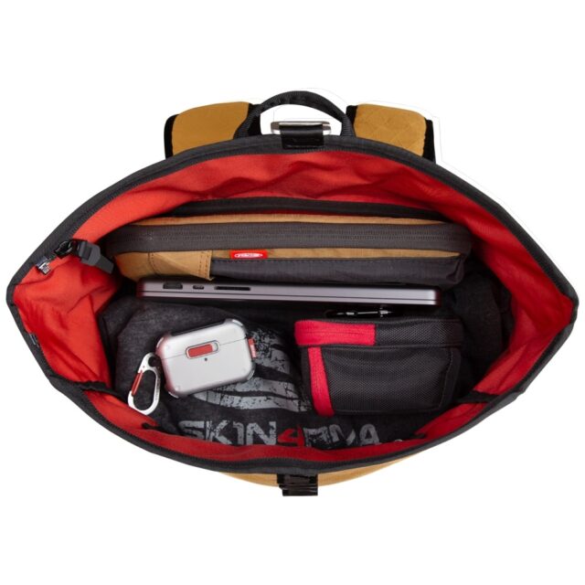 Backpack Skinarma Jager brown - imagine 4