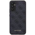 Guess GUHCSA34G4GFGR A34 5G A346 grey hard case 4G Metal Gold Logo - imagine 3