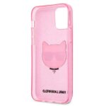 Karl Lagerfeld KLHCP12SCHTUGLP iPhone 12 mini 5,4"pink hardcase Glitter Choupette - imagine 7
