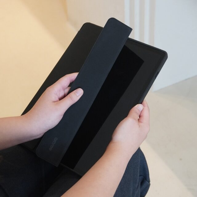 Case Araree A Folio for Samsung Galaxy Tab S11 black - imagine 3