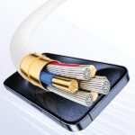 AWEI CL-219T USB-C to USB-C60W black iPhone 15 cable - imagine 4