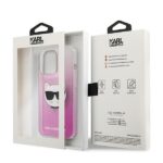Karl Lagerfeld KLHCP13LCTRP iPhone 13 Pro / 13 6,1" hardcase pink Choupette Head - imagine 8