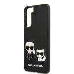 Karl Lagerfeld KLHCS21MPCUSKCBK S21+ G996 black hardcase Ikonik Karl & Choupette - imagine 6