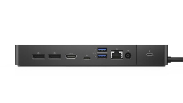 Dell WD19TBS 180 W | Docking station | 3x USB 3.1, 2x USB-C, 1x HDMI, 2x DP, 1x RJ45, 1x Thunderbolt 3 - imagine 2