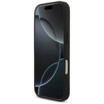 Guess Grained Big 4G & Classic Logo case for iPhone 17 Pro black - imagine 5