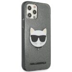 Karl Lagerfeld KLHCP12MCHTUGLB iPhone 12/12 Pro 6,1" black hardcase Glitter Choupette - imagine 4
