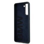 Case BMW BMHCS21SSILNA S21 G991 navy blue hardcase Silicone Signature - imagine 7