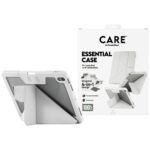 Etui Care by PanzerGlass Y fold do iPad   Air 11" (2024/2025) jasnoszary