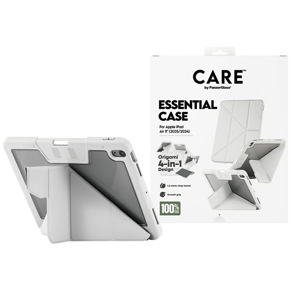 cps-a697606c769d6cdd7b3073b1148d169c-2025-12-06-05-06-11 Etui Care by PanzerGlass Y fold do iPad Air 11" (2024/2025) jasnoszary - imagine 1