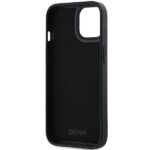DKNY DKHCP15M3DRPWK iPhone 15 Plus / 14 Plus 6.7" black hardcase 3D Rubber Repeat Pattern - imagine 7