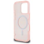 Guess GUHMP16XHFGEREP iPhone 16 Pro Max 6.9" pink hardcase IML Glitter Circle MagSafe - imagine 7