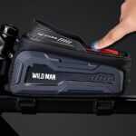 WILDMAN M20 Bike Case/Mount, Frame Pannier, Green - imagine 3