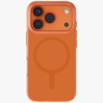UNIQ Clario Case for iPhone 17 Pro Magclick Charging Orange - imagine 2