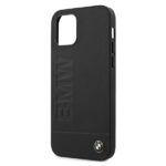 BMW BMHCP12MSLLBK iPhone 12  / 12 Pro 6.1" black hardcase Signature Logo Imprint - imagine 6