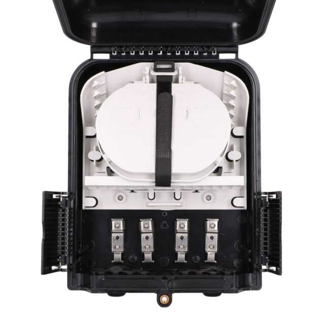 Extralink Selene | Fiber optic closure | 16 core, Black - imagine 6