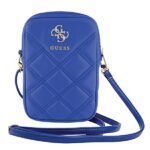 Guess Bag GUWBZPSQSSGB blue Zip Quilted 4G - imagine 2