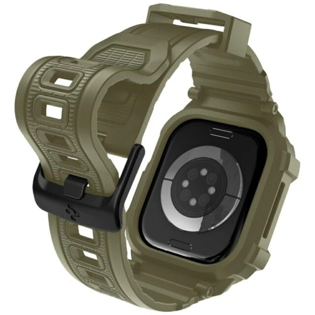 Pasek Spigen Rugged Armor Pro V2 do       Apple Watch 10 / 11 46mm khaki - imagine 9