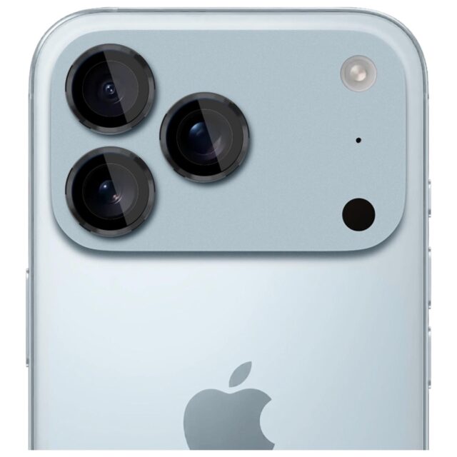 3MK Lens Protection Pro for Apple iPhone 17 Pro /17 Pro Max Black - imagine 2