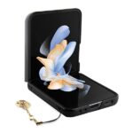 Guess GUHCZF5GF4GGR F731 Z Flip5 grey hardcase 4G Charms Collection - imagine 4