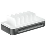 4smarts Team 100W Charging Station with Cable Set Space Gray - imagine 2