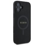 Guess GUHMP16MPSAHMCK iPhone 16 Plus 6.7" black hardcase Saffiano Classic Logo MagSafe - imagine 4