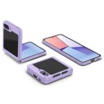 Spigen Air Skin Samsung Galaxy Z Flip 5 rose purple ACS06232 - imagine 10