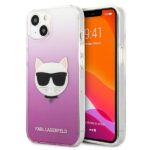Karl Lagerfeld KLHCP13SCTRP iPhone 13mini 5,4" hardcase pink Choupette Head
