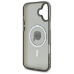 Karl Lagerfeld KLHMP16SHLSKIK iPhone 16 6.1" black hardcase IML Metal Karl Head MagSafe - imagine 7