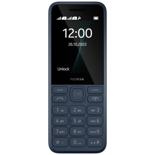 Nokia 130 Dual Sim dark blueTA-1576 - imagine 2