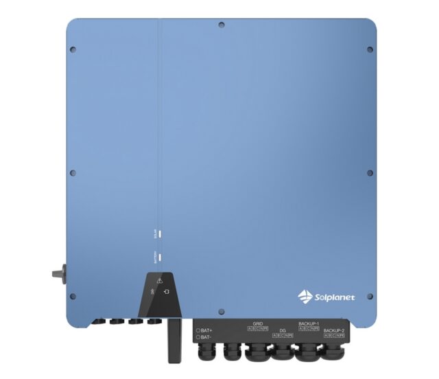 Solplanet Hybrid Inverter // ASW08kH-T1, 3-phase, 8kW, 2 MPPT, DC Disconnect, WLAN and RS485 Communication, Compatible with High Voltage Lithium-ion Batteries / 10-Year Warranty - imagine 2