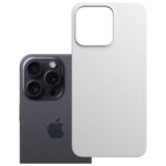 3MK Hardy MagSilicone Case for Apple iPhone 15 Pro Max Silver - imagine 7