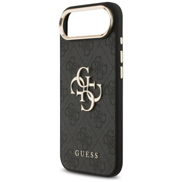 Case Guess 4G Big 4G Classic Logo for iPhone Air black gold - imagine 6