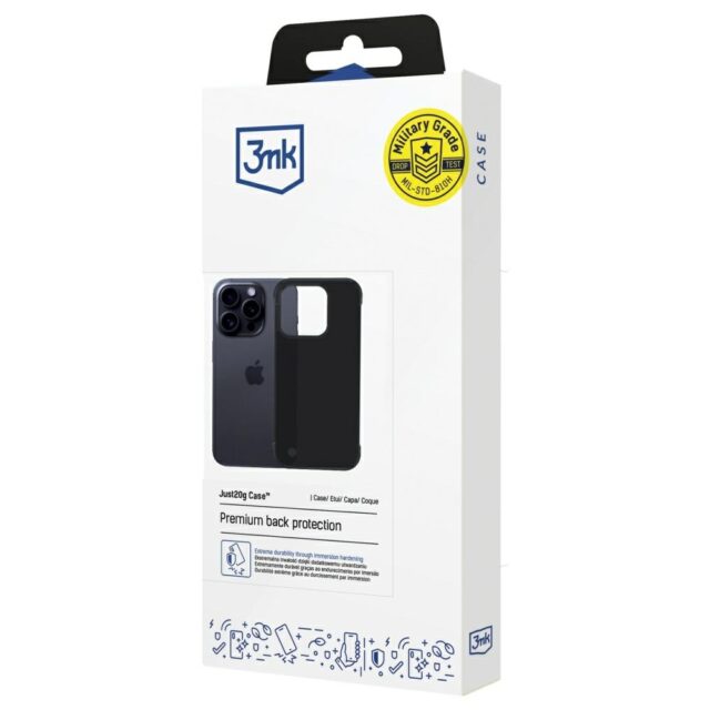 3MK Just20g Matt Case for iPhone 15 Pro Max - imagine 9