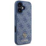 Case Guess HC PU 4G Small 4G and Classic for iPhone 16 MagSafe blue - imagine 4