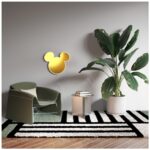 Neon Yellowpop Disney Mickey Mirror      złoty - imagine 3