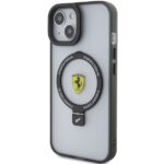 Ferrari FEHMP15MUSCAK iPhone 15 Plus /14 Plus 6.7" black hardcase Ring Stand 2023 Collection - imagine 2