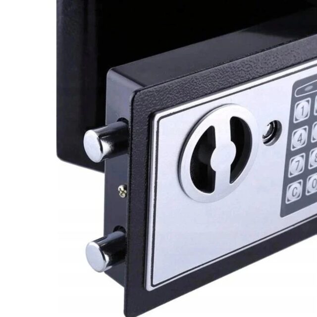 Extralink Home | Safe with electronic lock | digital code, armored box, keys, S-406 - imagine 5