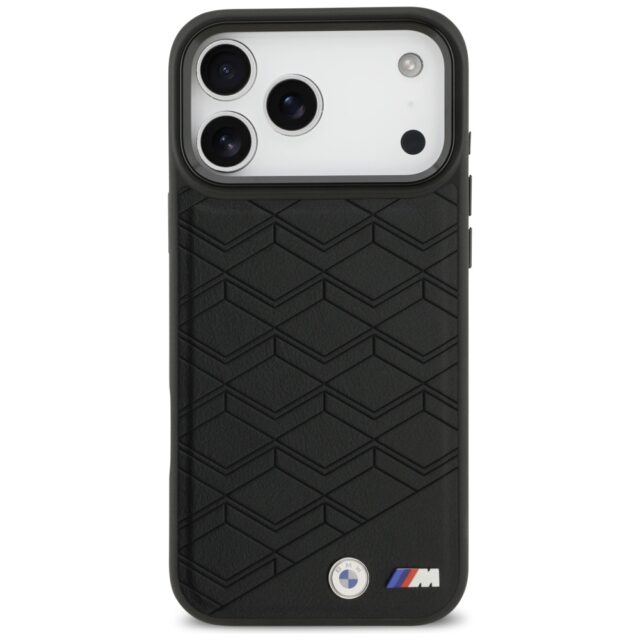 Case BMW M Shape Logo MagSafe for iPhone  17 Pro Max black - imagine 3