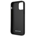 AMG AMHCP12LDOLBK iPhone 12 Pro Max 6,7" black hardcase Leather Hot Stamped - imagine 7