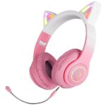 Defender słuchawki Bluetooth FreemotionB505 Led różowy/pink (63505) - imagine 2