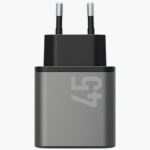 Wall Charger Energea Ampcharge     GaN45 2xUSB-C PD/PPS/QC3.0 45W grey - imagine 6