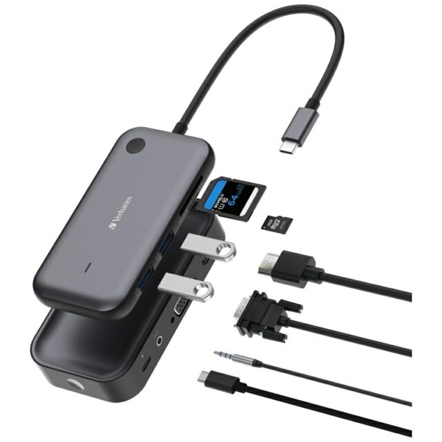 Verbatim Wireless 1080p Display Transmitter Share My Screen black 32146 - imagine 3