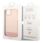 Guess GUHCP14MHGCOP iPhone 14 Plus / 15 Plus 6.7" pink hardcase Translucent - imagine 8